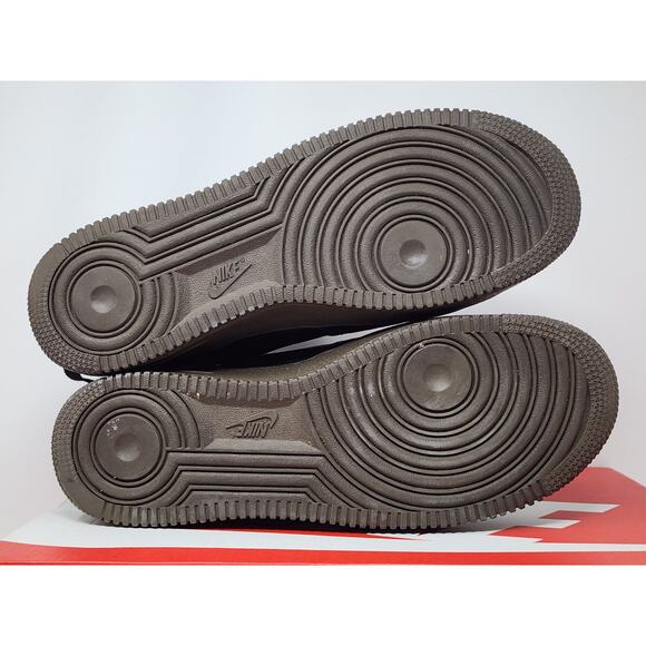 Nike SF Air Force 1 Mid BLACK 917753-002 Size 10 WORN - Picture 7 of 8